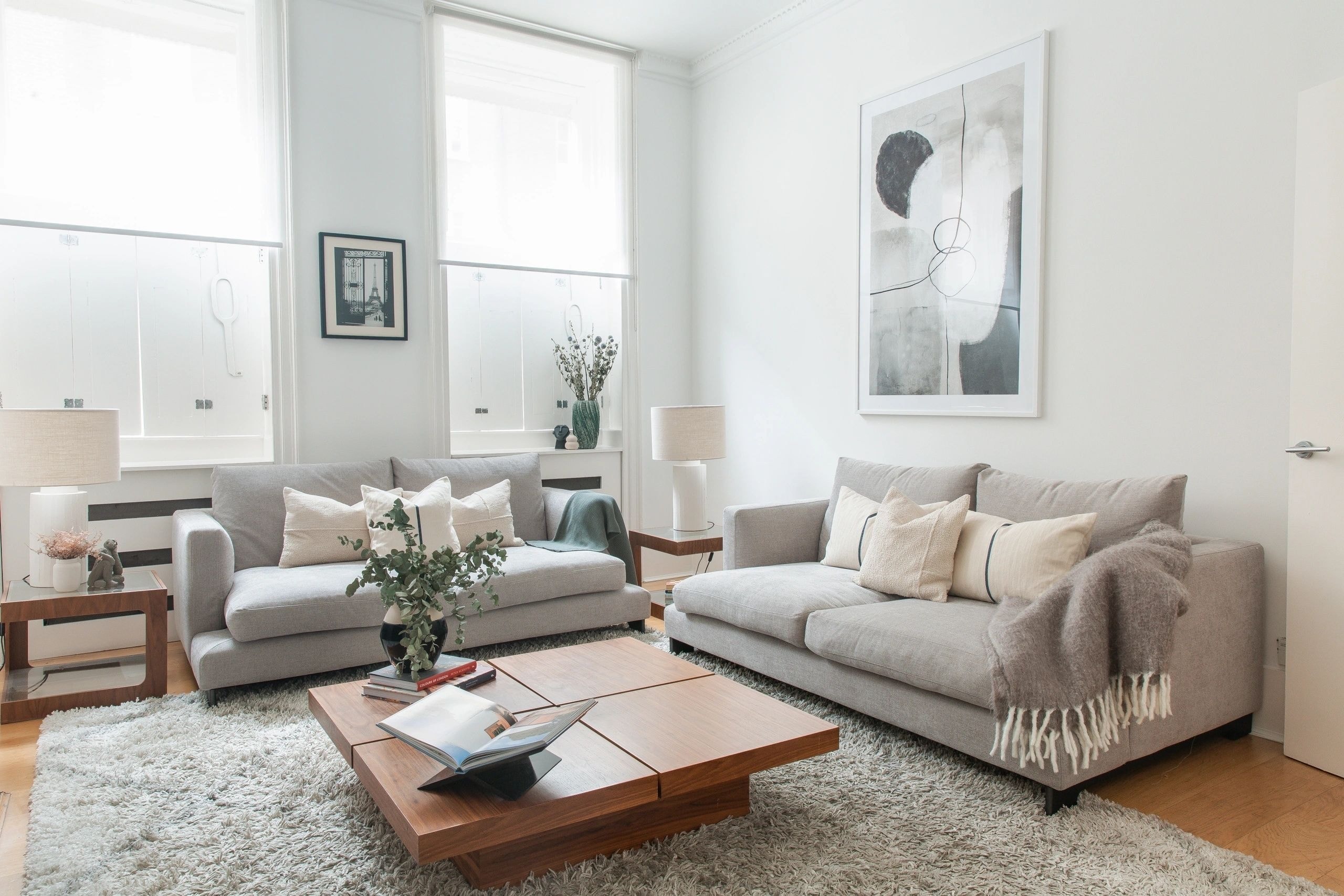 Contemporary Mayfair living room
